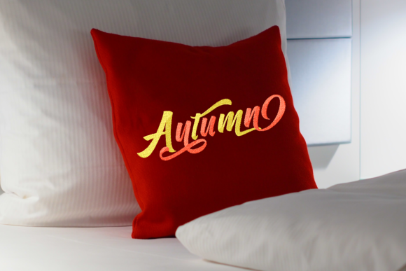Autumn Embroidery: A Vintage Charm for Handmade Gifts