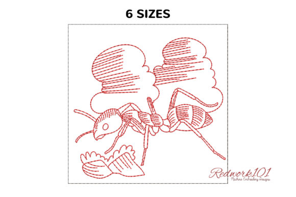 Big Argentine Ant Redwork: A Designer’s Review