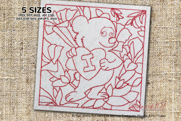 Cute Teddy Bear Holding a Big Red Heart: A Designer’s Review