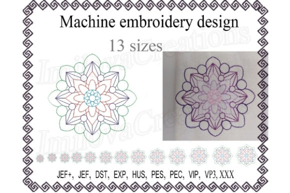 Mandala Design: Elevating Holiday Embroidery Collections