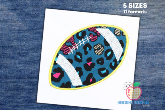 Review: American Football Applique Design for Gifts