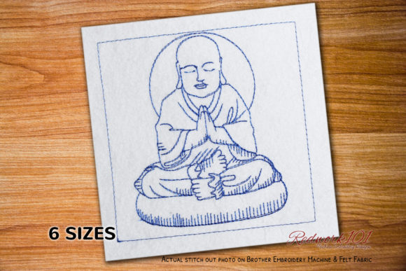 Reviewing Buddha Sitting in Lotus Pose for Merch
