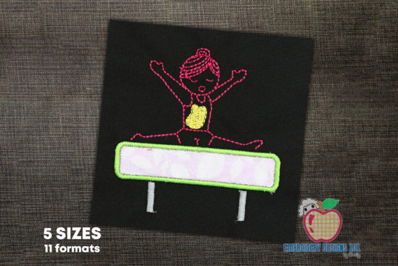 Reviewing Female Gymnast Performance Applique for Business Use