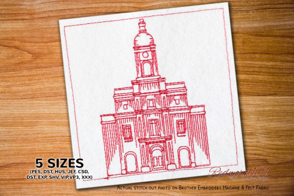 Reviewing the Barranquilla Colombia Temple Lineart