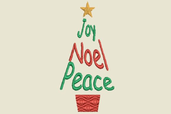 Reviewing the Christmas Word Tree for Holiday Embroidery