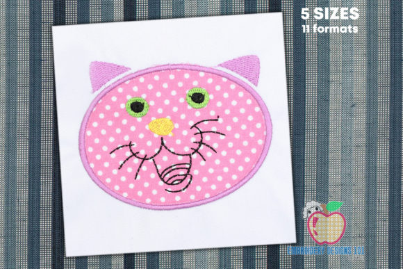 Reviewing the Happy Cat Face Applique for Etsy Shops