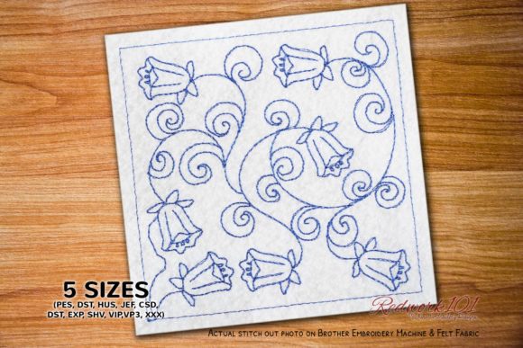 Reviewing the Seamless Bluebell Pattern for Craft Fairs