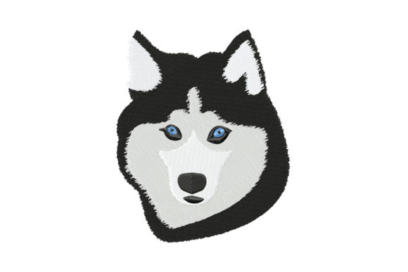 Siberian Husky Dog Head: A Craft Fair Best-Seller