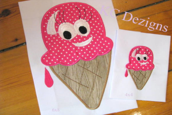 Smiley Ice Cream: A Sweet Embroidery Review