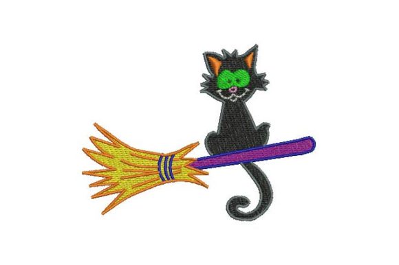 The Cat: A Playful 4x4 Halloween Embroidery Review