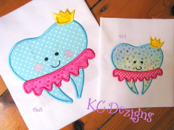 Tutu and Crown Tooth: A Holiday Embroidery Review
